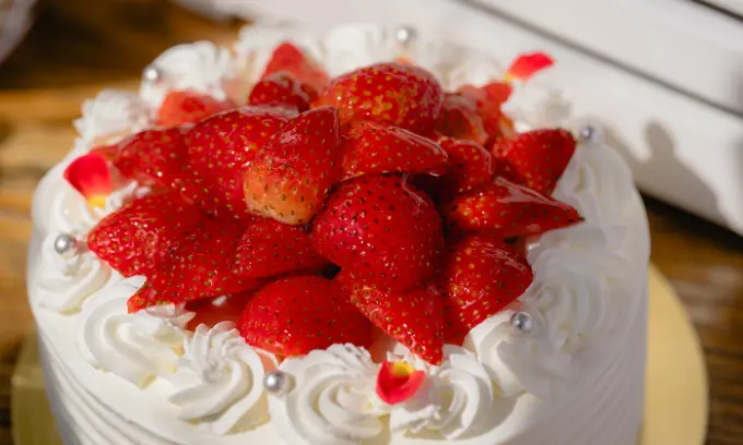 ケーキの写真